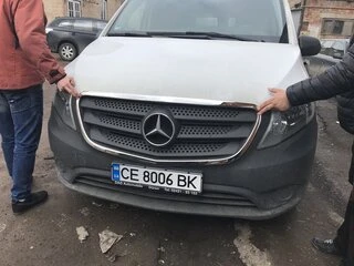 Обведення решітки (2 шт., нерж) для Mercedes Vito / V-class W447 2014- рр