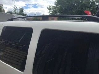 Рейлінги Чорні Металеві ніжки для Fiat Doblo I 2001-2005 рр