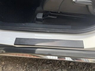 Накладки на пороги ABS (4шт, пластик) Матові для Honda M-NV