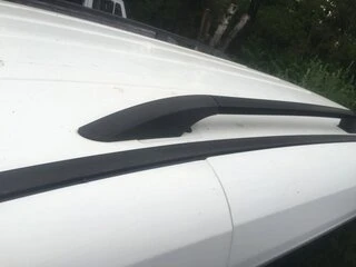 Рейлінги Чорні Коротка, Пластикові ніжки для Opel Combo 2012-2018 рр