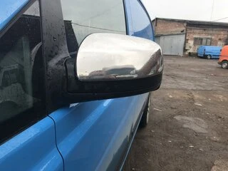Накладки на дзеркала VITO 2010-2014 (2 шт) OmsaLine - Італійська нержавійка для Mercedes Viano рр