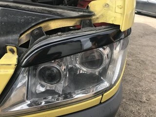 Війки (ABS, чорні) Чорний мат для Mercedes Sprinter W901/902/903/904/905 1995-2006 рр