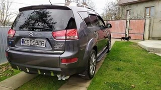 Бокові пороги Bosphorus Grey (2 шт., алюміній) для Citroen C-Crosser