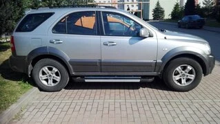 Бокові пороги RedLine V1 (2 шт., Алюміній) для Kia Sorento I BL 2002-2009 рр