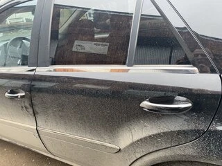 Зовнішня окантовка вікон (4 шт, нерж) Carmos - Турецька сталь для Mercedes ML W164