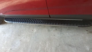 Бокові пороги Bosphorus Grey (2 шт., алюміній) 2013-2016 для Kia Sorento II XM рр