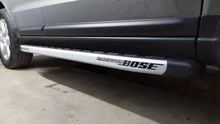 Бокові пороги Fullmond (2 шт, алюм.) для Hyundai Santa Fe 2 2006-2012 рр