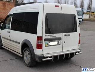 Задня дуга AK-design (нерж.) для Ford Connect 2010-2013 рр