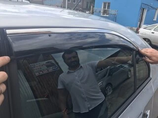 Вітровики з хромом SD (4 шт, Niken) для Skoda Rapid 2012-2019 рр