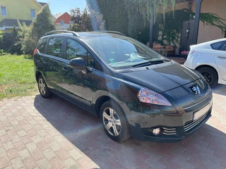 Рейлінги OmsaLine Solid (2 шт, чорні) для Peugeot 5008 2009-2016рр