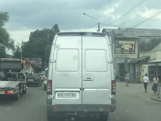 Спойлер Анатоміко (під фарбування) для Mercedes Sprinter W901/902/903/904/905 1995-2006 рр