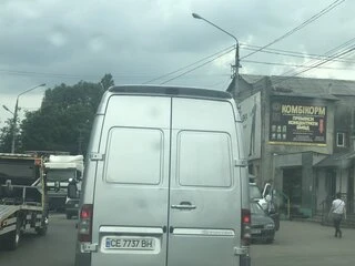 Спойлер Анатоміко (під фарбування) для Mercedes Sprinter W901/902/903/904/905 1995-2006 рр