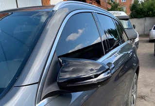 Накладки на дзеркала AMG-Look (2 шт) для Mercedes GLC coupe C253