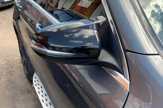 Накладки на дзеркала AMG-Look (2 шт) для Mercedes E-сlass W213 2016-2023 рр