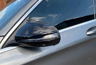 Накладки на дзеркала AMG-Look (2 шт) для Mercedes E-сlass W213 2016-2023 рр