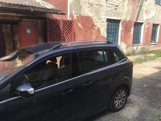 Рейлінги Хром (для Grand C-Max) для Ford C-Max/Grand C-Max 2010-2019 рр