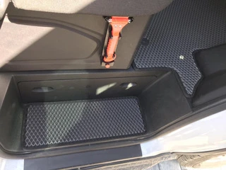 Килимки на пороги (3 шт, EVA, чорні) для Ford Transit 2014- рр