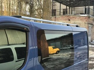 Рейлінги Хром Коротка база, Метал. ніжка для Nissan Primastar 2002-2014 рр