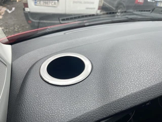 Накладка на підсклянник (2 шт., нерж) для Volkswagen T6