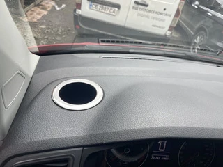 Накладка на підсклянник (2 шт., нерж) для Volkswagen T6