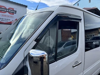 Вітровики (2 шт., Sunplex Sport) для Mercedes Sprinter W901/902/903/904/905 1995-2006 рр