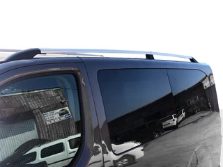 Рейлінги Хром Довга база, пластикова ніжка для Peugeot Traveller 2017- рр