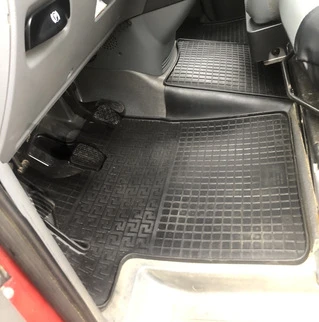 Гумові килимки (3 шт, Polytep) для Mercedes Vito W639 2004-2014 рр