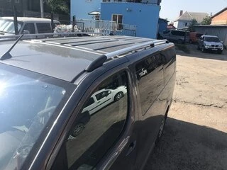 Рейлінги Хром Довга база, металева ніжка для Citroen SpaceTourer