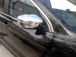 Накладки на дзеркала Хром (2 шт, пласт.) для Nissan Qashqai 2014-2021 рр