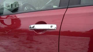 Накладки на ручки (4 шт, нерж) Без чіпа, Carmos - Турецька сталь для Nissan Qashqai 2007-2010 рр