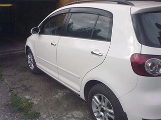 Накладки на ручки (4 шт, нерж) Carmos - Турецька сталь для Volkswagen Golf Plus