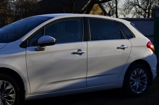 Накладки на ручки (4 шт., нерж.) OmsaLine - Італійська нержавійка для Citroen C-4 2010-2018 рр