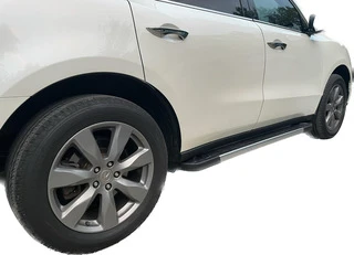 Бокові пороги RedLine V1 (2 шт., Алюміній) для Acura MDX 2013-2020 рр