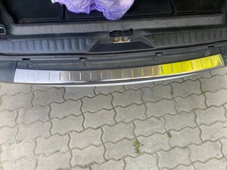 Накладка на задній бампер OmsaLine (2013-2025, нерж.) для Renault Kangoo рр