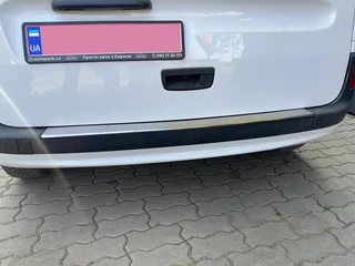 Накладка на задній бампер OmsaLine (2013-2025, нерж.) для Renault Kangoo рр