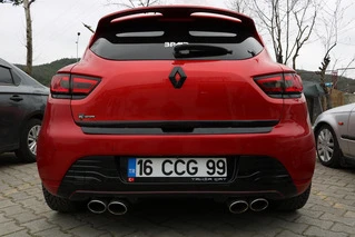 Накладка на задній бампер EuroCap (ABS) для Renault Clio IV 2012-2019 рр