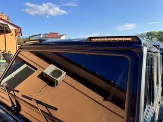 Козирок BRB V2 дизайн 2019 (ABS) для Mercedes G сlass W463 1990-2018рр