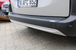 Накладка на задній бампер (ABS) для Opel Combo 2019- рр