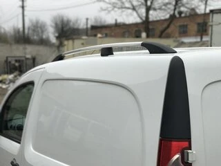 Рейлінги хром Стандартна база, Чавунні ніжки для Renault Kangoo 2008-2020 рр