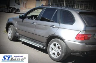 Бічні труби Special (2 шт., нерж) для BMW X5 E-53 1999-2006 рр