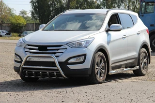 Передня дуга WT003 (нерж.) для Hyundai Santa Fe 3 2012-2018 рр