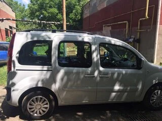 Рейлінги чорні Стандартна база, Пластикові ніжки для Mercedes Citan 2013-2021 рр