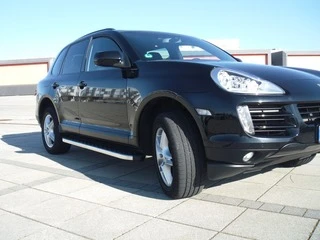 Бокові пороги BlackLine (2 шт., алюміній) для Porsche Cayenne 2003-2010 рр