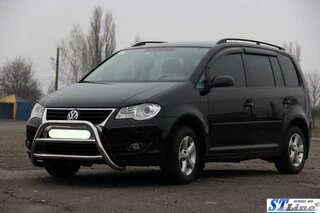 Кенгурятник WT022 (нерж) для Volkswagen Touran 2003-2010 рр