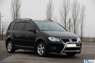 Кенгурятник WT022 (нерж) для Volkswagen Touran 2003-2010 рр