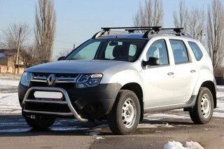 Кенгурятник WT022 (нерж) для Dacia Duster 2008-2018 рр