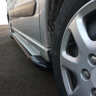 Бокові пороги Rainbow (2 шт., алюміній) XS &ndash; Коротка база для Citroen Jumpy/Dispatch 2017- рр