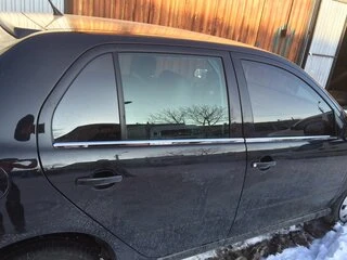 Зовнішня окантовка вікон (4 шт, нерж) OmsaLine - Італійська нержавійка для Skoda Fabia 2000-2007 рр