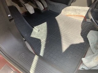 Гумові килимки (Polytep) 2 шт, легкий запах гуми для Peugeot Bipper