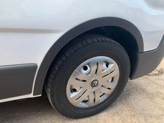 Накладки на колісні арки (4 шт, чорні) 2001-2007, чорний метал для Opel Vivaro рр